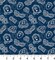Sykel Enterprises-Old Dominion University Cotton Fabric-ODU Monarchs Tone On Tone Cotton Quilting Fabric